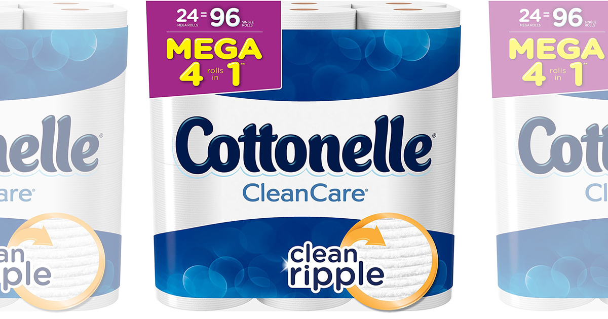 Amazon: Cottonelle MEGA Roll 24-Pack ONLY $16.99 Shipped (Equals 18 ...