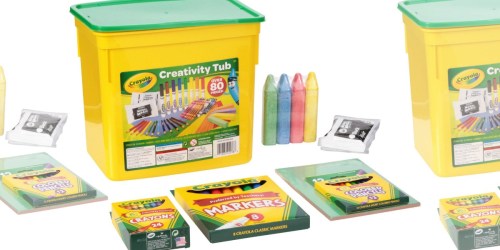 Walmart.com: Crayola 80-Piece Tub Only $9.99