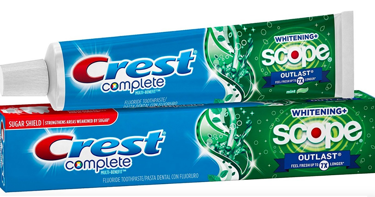 Amazon Crest Complete Toothpaste Only 97¢ (Ships w/ 25 Order)