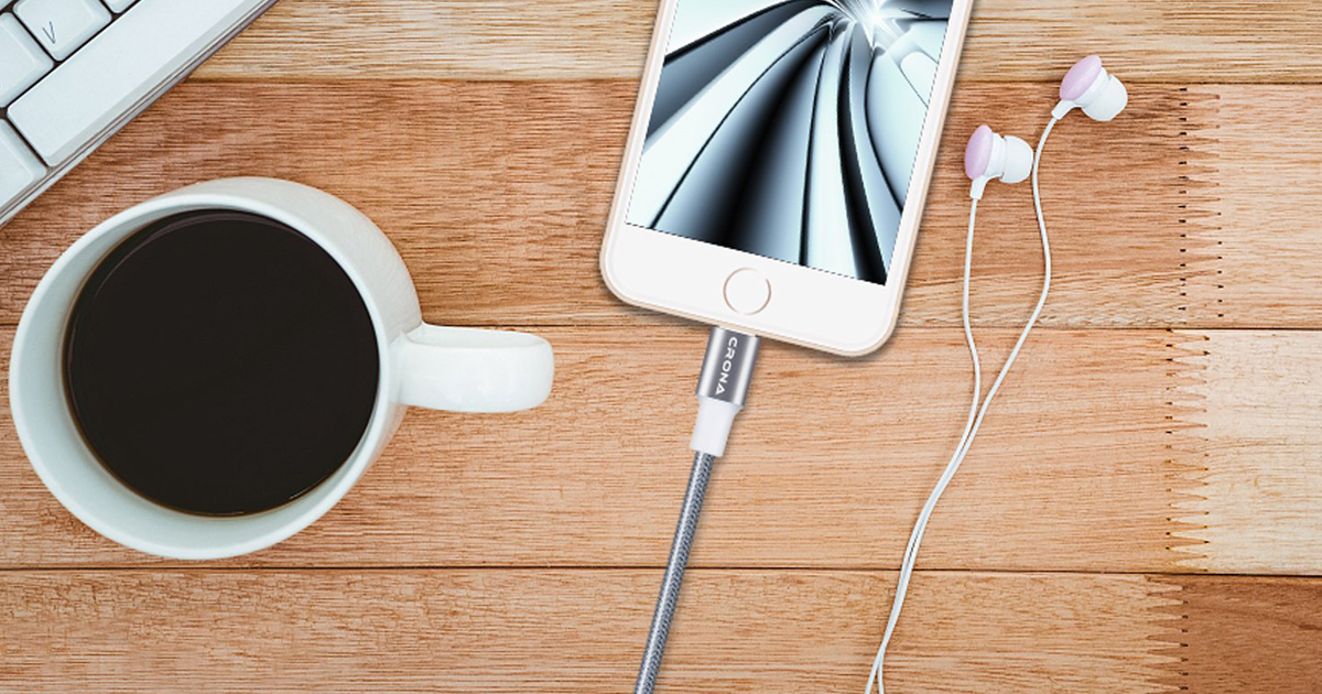 Amazon Braided Lightning Cables 4Pack Only 10.94