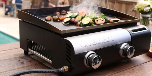 Amazon: Cuisinart Gourmet Two Burner Gas Griddle Only $98.59 Shipped (Regularly $180)