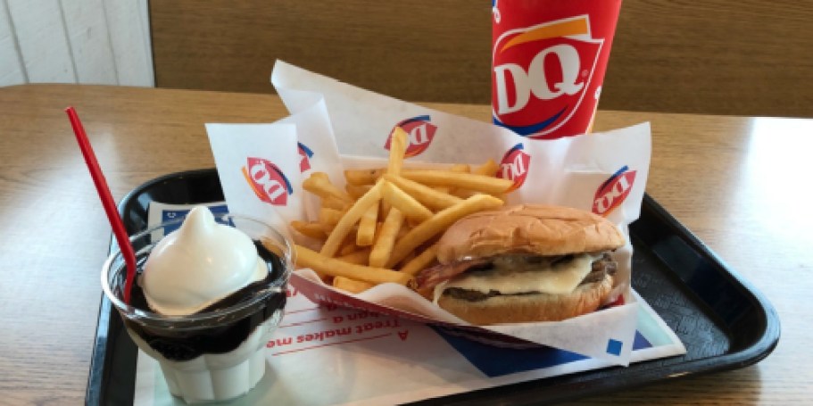 50% Off Any Order for Dairy Queen Rewards Members + FREE Ice Cream Cone