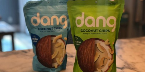 Amazon: FOUR Packages of Dang Toasted Coconut Chips Only $9 Shipped – SO GOOD!