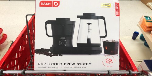 Dash Rapid Cold Brew Coffee System Possibly Only $23.98 at Target (Regularly $100)