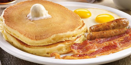 Free Denny’s Build Your Own Grand Slam Breakfast w/ Online Purchase