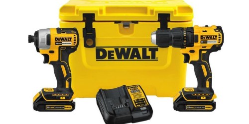 Lowe’s: DEWALT Lithium Ion Cordless Combo Kit & Cooler Only $199 Shipped (Regularly $329)