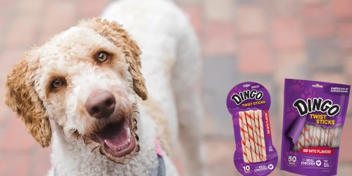 Dingo Twist Rawhide Dog Treats 10-Pack Only $1.60 Shipped & More