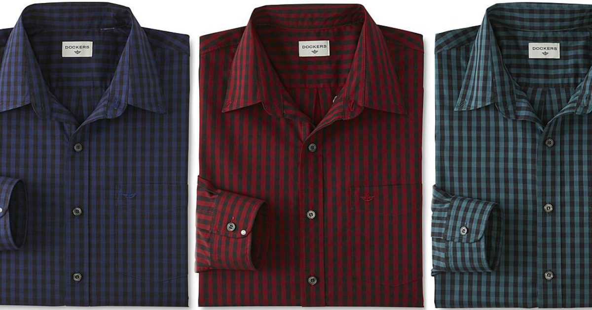Sears.com: Dockers Mens Dress Shirt Only $25 Shipped (Regularly $60 ...
