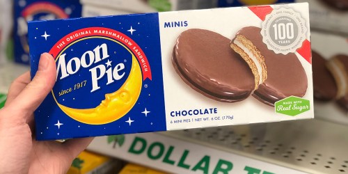 Moon Pie Minis 6-Count Box Only $1 at Dollar Tree