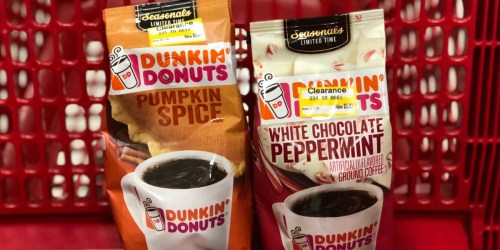 Dunkin’ Donuts Seasonal Flavored Ground Coffee Just $3.78 at Target (Regularly $7+)
