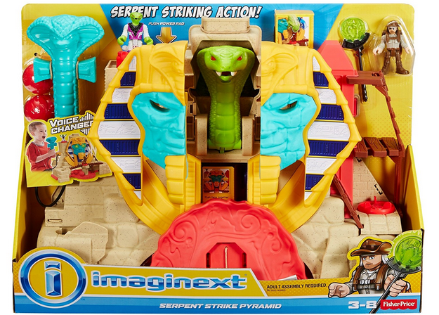 ToysRUs.com: Fisher-Price Imaginext Serpent Strike Pyramid Playset Just ...