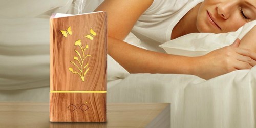 Amazon: Flower Bird Ultrasonic Aromatherapy Essential Oil Diffuser Only $27 Shipped