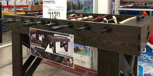 Sam’s Club: Barrington Table Tennis or Foosball Table Possibly Only $112.71 (Regularly $400)