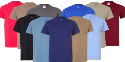 Fruit of the Loom 12-Pack Men’s Cotton Tees Just $24.99 (Regularly $72)