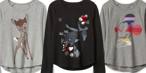Extra 50% Off GAP Sale Prices + FREE Shipping = Girls Disney Tees $6.49 Shipped + More