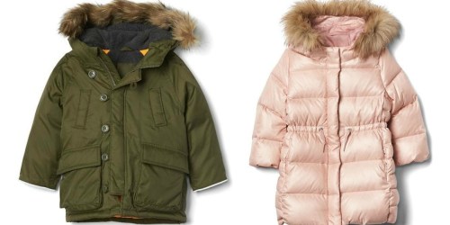 GAP Down Toddler Puffer Coat ONLY $35 Shipped (Regularly $108)