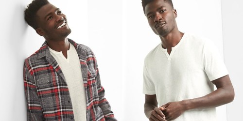 GAP Men’s T-Shirts Only $4.19 (Regularly $25) + FREE Shipping on ANY Size Order