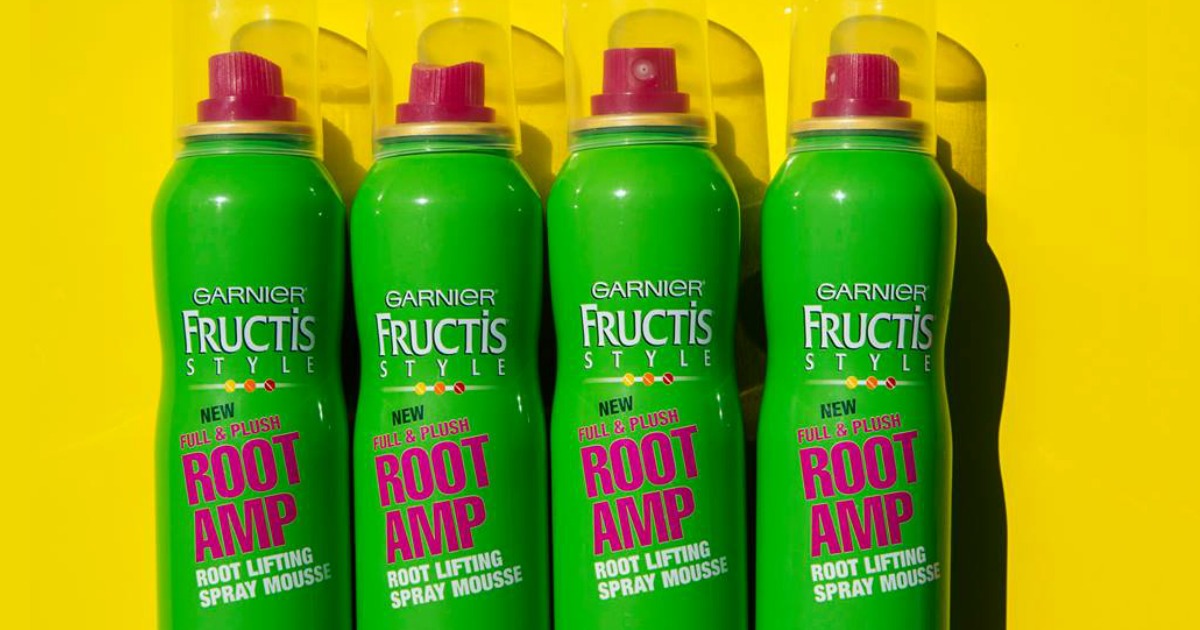 Amazon Garnier Fructis Root Lifting Spray Mousse Just 1 85 Shipped   Garnier Fructis Root Amp Mousse Spray 