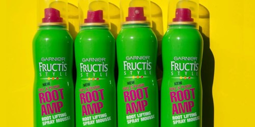 Amazon: Garnier Fructis Root Lifting Spray Mousse Just $1.85 Shipped