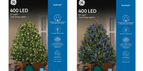 Lowe’s: GE Christmas Tree Net LED Lights ONLY $3.99 (Regularly $40)