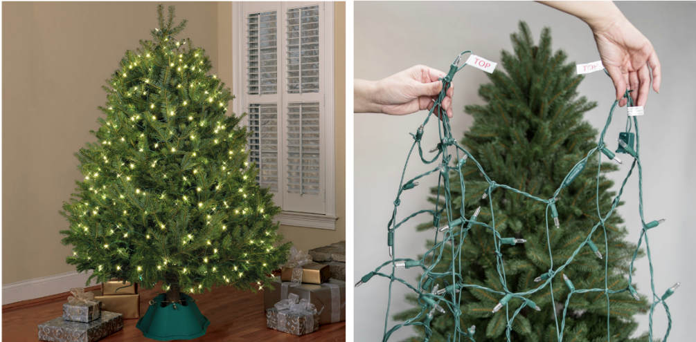 christmas tree net lights