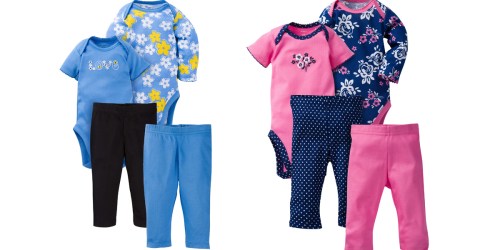 Walmart.com: Gerber Baby 4-Piece Outfit Set Only $5.50 & More