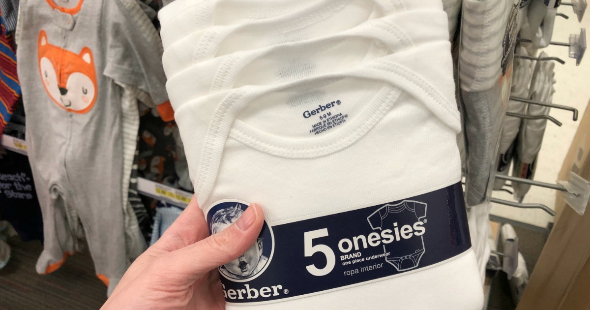 gerber onesies target