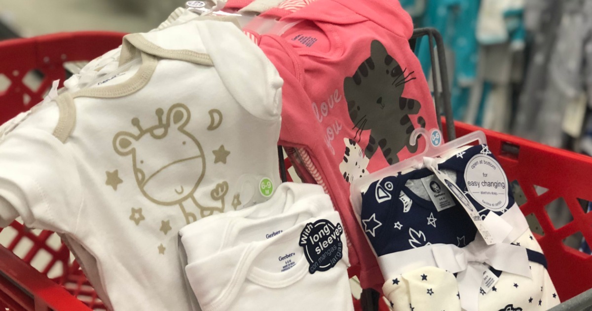 Target gerber onesies orders 5 pack