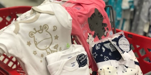 Adorable Gerber Onesies 5-Pack Only $6.49 at Target + More