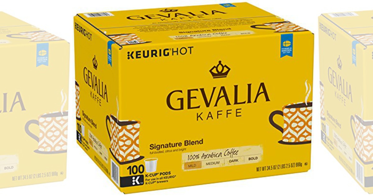 Amazon Gevalia 100 Count KCups Only 31 Shipped (Just 31¢ Per KCup)
