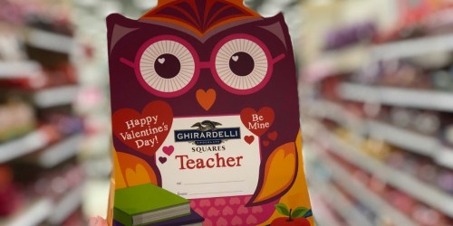 Ghirardelli Teacher Valentines Only $3.99 at Target (Just Use Your Phone)
