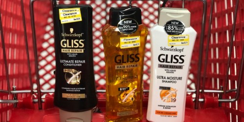 $6 Worth of GLISS Hair Products Coupon = Shampoo as Low as 74¢ at Target (Regularly $5.49)