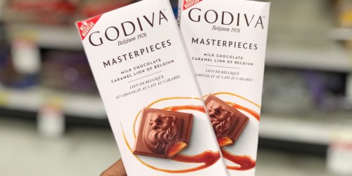 Godiva Masterpieces Chocolate Bars Only $1.24 After Cash Back at Target + More