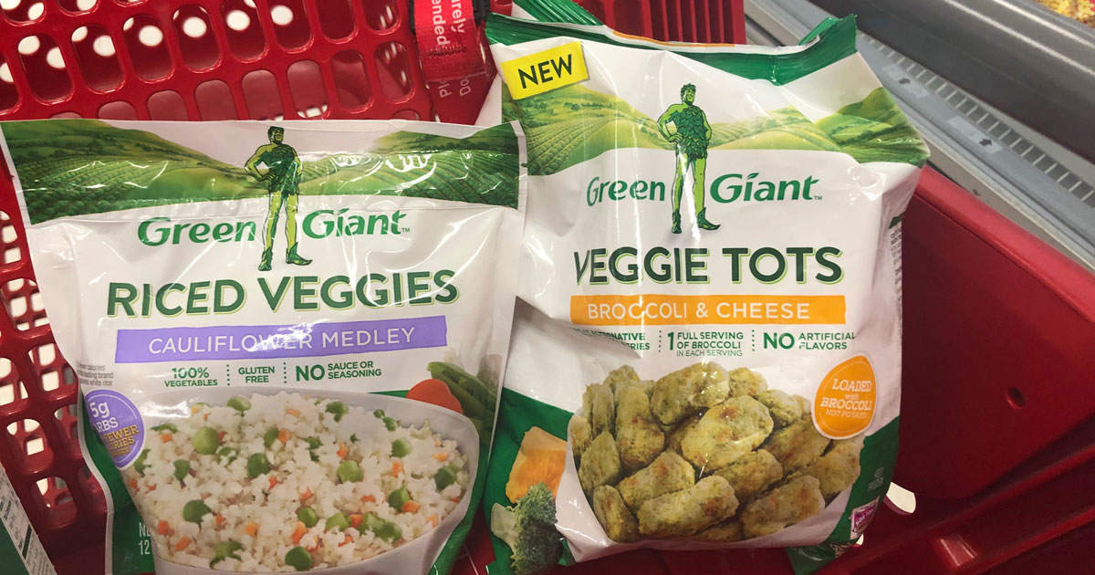 1/1 Green Giant Riced Veggies, Veggie Tots & More Coupon (Great for
