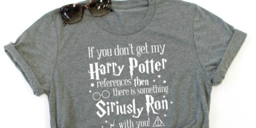 Wizard Crew Neck Tees Only $13.99 (Great Gift Idea for Harry Potter Fans)