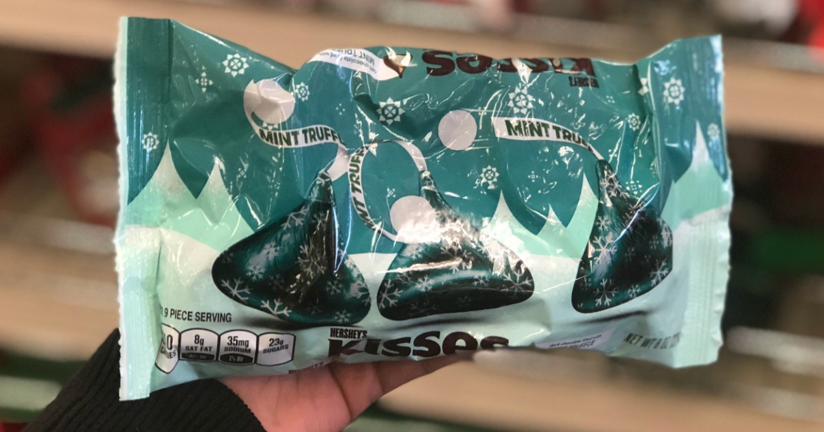 Hersheys Kisses Limited Edition Mint Truffle cvs 