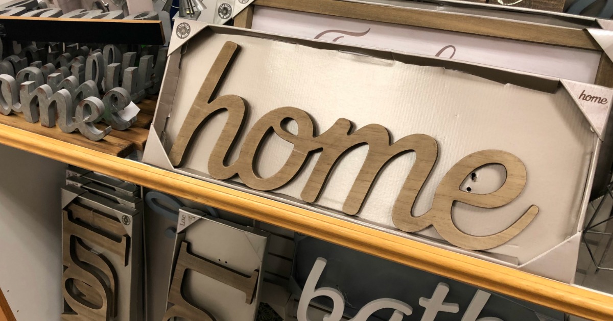 Kohl's Farmhouse Decor as Low as 8.99 (Regularly 40) + More
