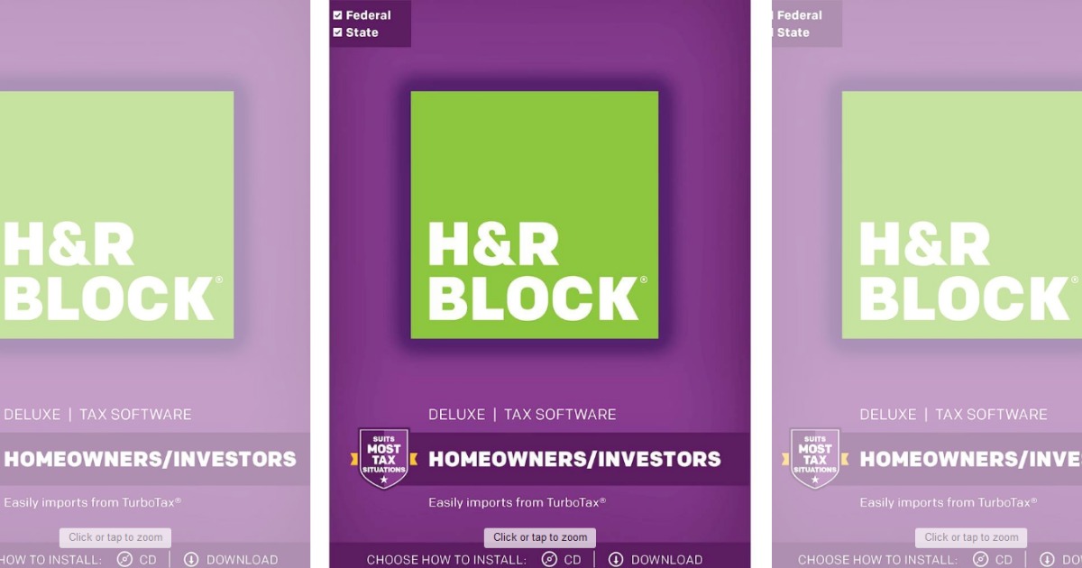 H&r block tax software deluxe download