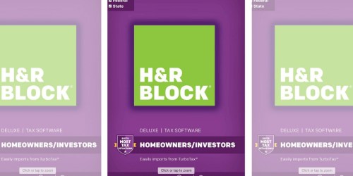 H&R Block Deluxe Tax Software Just $29.95 (Regularly $45) + Free $10 Best Buy Gift Card