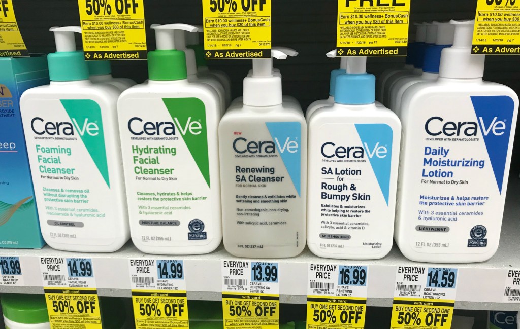 Rite Aid CeraVe Products