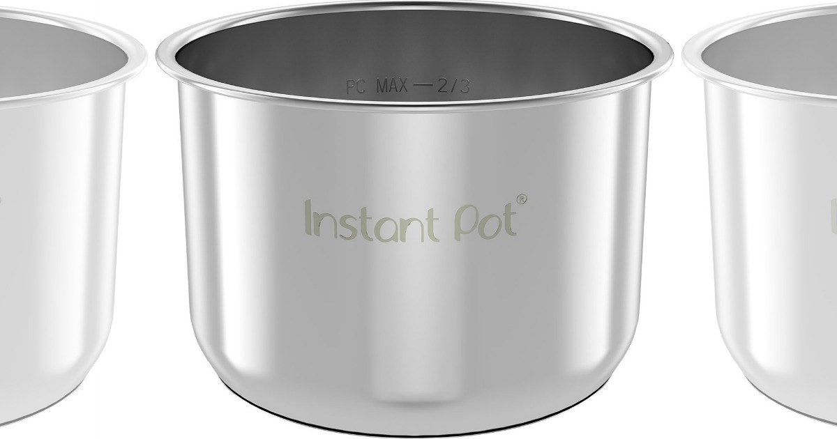 Amazon Instant Pot 6 Quart Stainless Steel Inner Cooking Pot Only