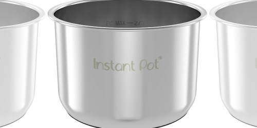 Amazon: Instant Pot 6 Quart Stainless Steel Inner Cooking Pot Only $22.46