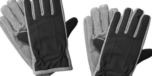 Walmart.com: Isotoner Mens Touch Screen Gloves Only $10.99 (Regularly $16)