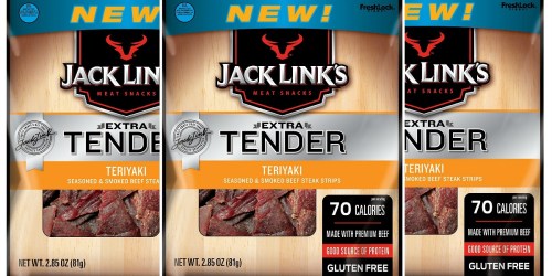 Amazon: Jack Links Extra Tender Teriyaki Steak Strips ONLY $2 – Ships w/ $25 Order