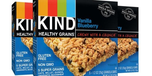 Amazon: KIND Healthy Grains Gluten Free Granola Bars 15-Count Box ONLY $6.90 Shipped