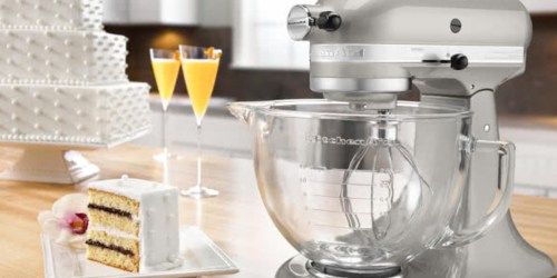 Macy’s: KitchenAid 5 Quart Stand Mixer w/ Glass Bowl Only $180 Shipped (Ends Today at 4PM ET)