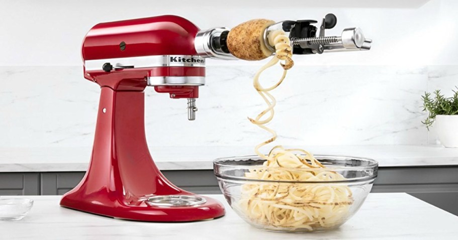 Up to 50% Off KitchenAid Attachments on BestBuy.com + Free Shipping | Spiralizer Only $49.99 Shipped (Reg. $100)