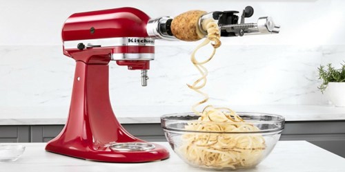 Up to 50% Off KitchenAid Attachments on BestBuy.com | Spiralizer Only $49.99 Shipped (Reg. $100)