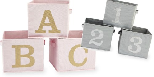 ToysRUs: TWO Koala Baby 3-Pack Canvas Bins Only $11.17 (Just $1.86 Each) + More