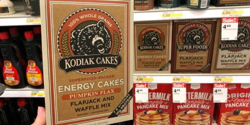 Almost 50% Off Kodiak Cakes Flapjack & Waffle Mix at Target (Just Use Your Phone)